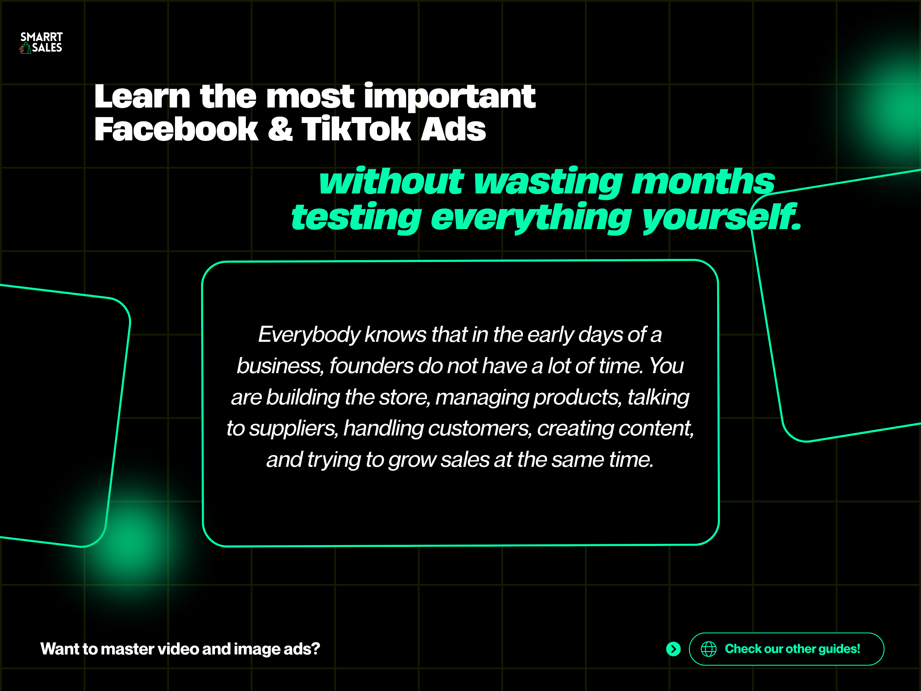 Facebook & TikTok Ads, Lessons Learned After Creating 2,000+ Video Ads, PDF Guide